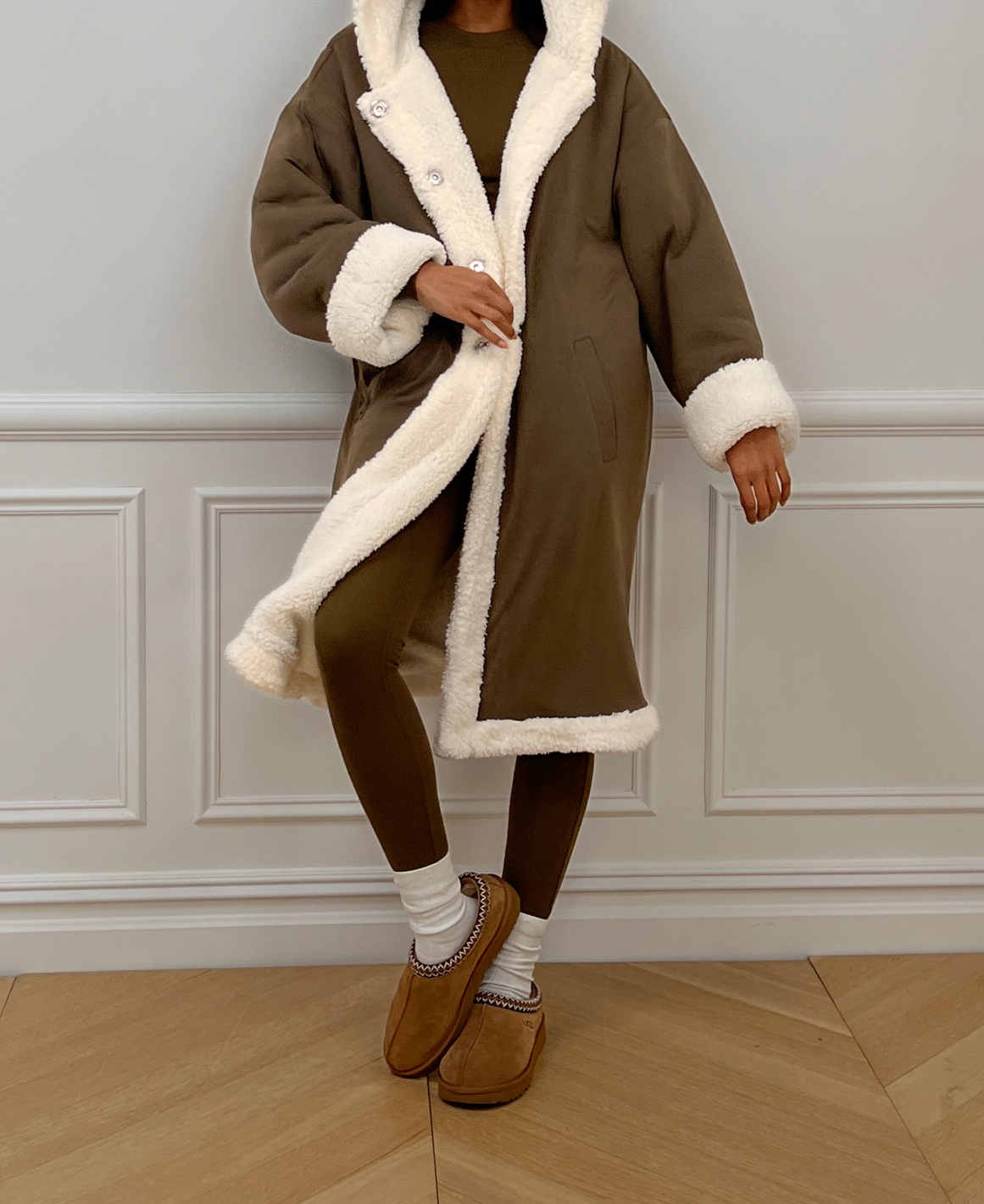 whowhat フーワット HOODED REVERSIBLE COAT whowhat フーワット whowhat フーワット HOODED REVERSIBLE COAT whowhat フーワット