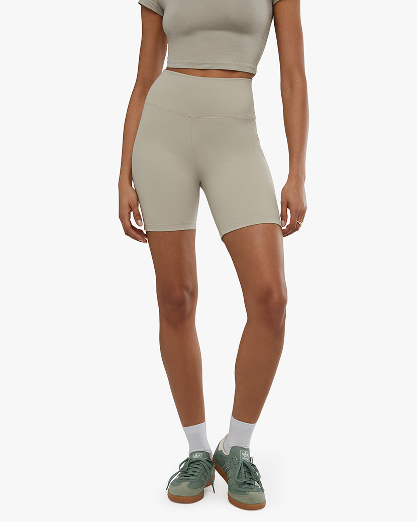 Active high rise online biker shorts