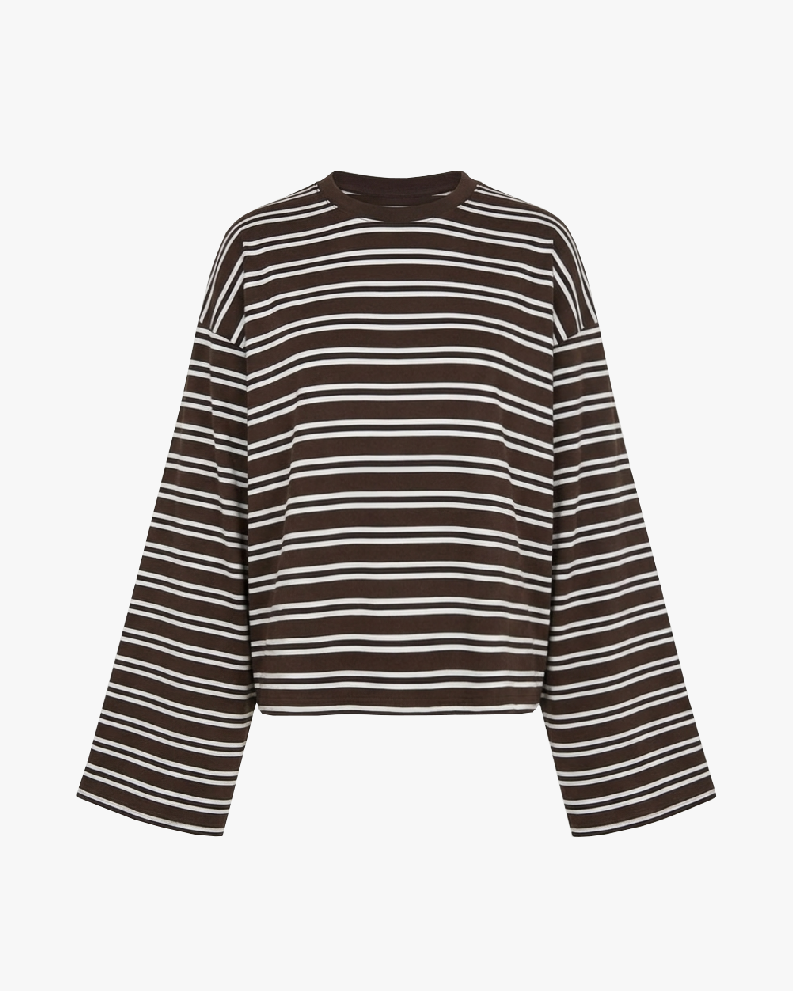 Boxy Oversized Striped Crew Neck Top – WeWoreWhat