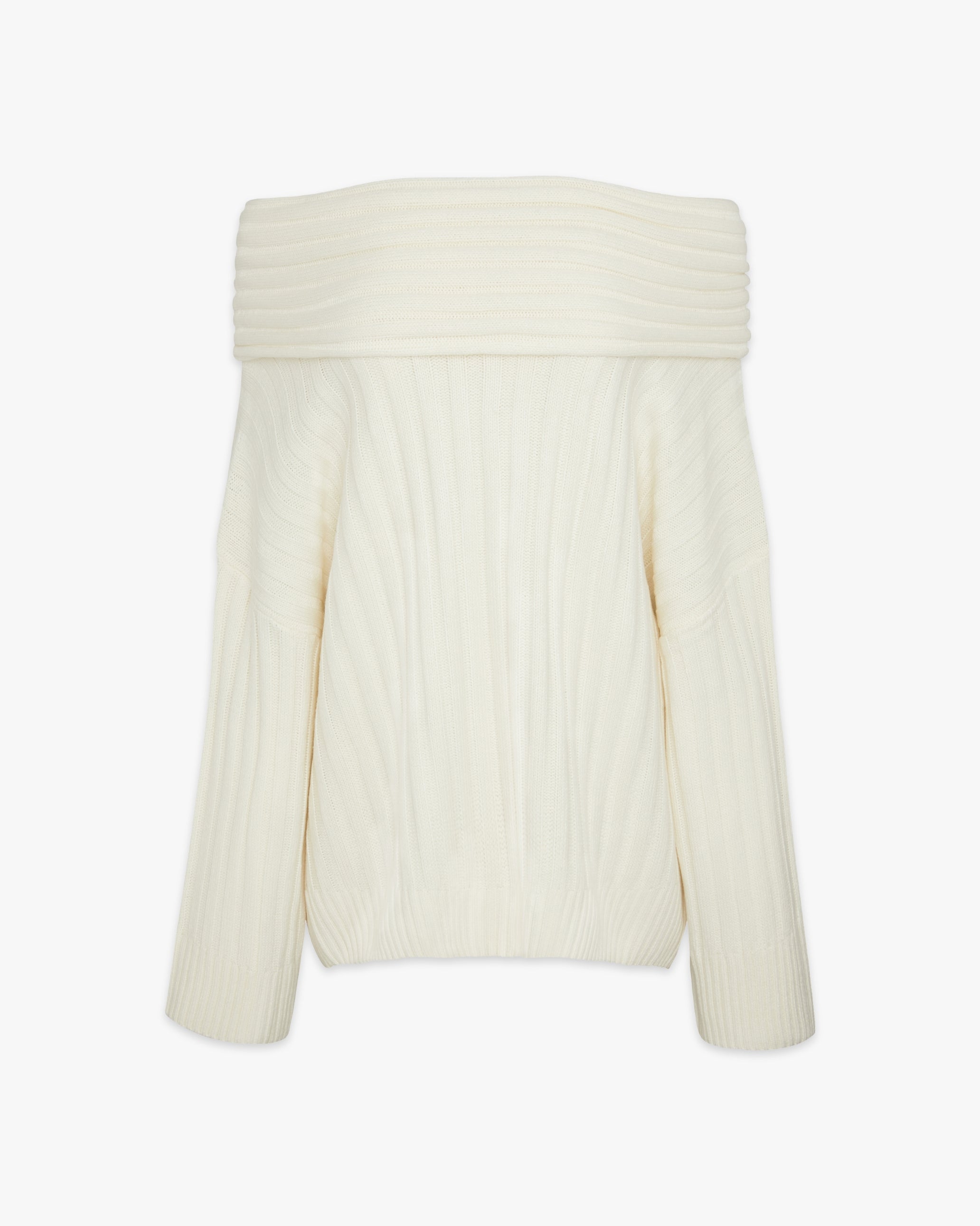 ◉NOUNLESS VINTAGE LIKE OFF SHOULDERSWEAT Oversized Off Shoulder Sweater – WeWoreWhat