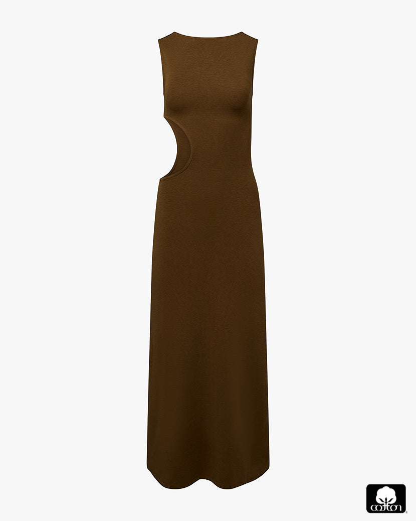Cut Out Boat Neck Dress – WeWoreWhat