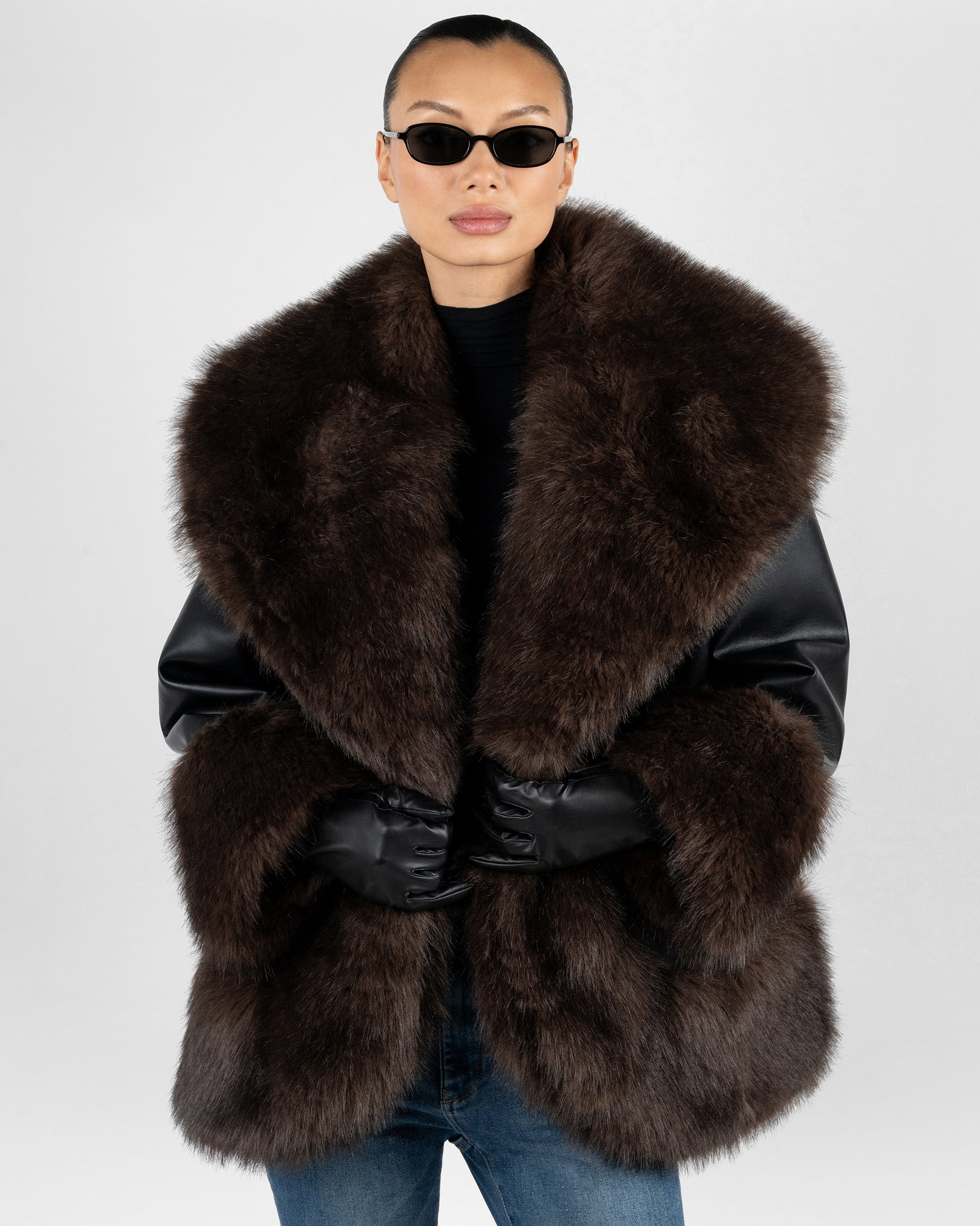 Cocoon Fur Jacket – WeWoreWhat