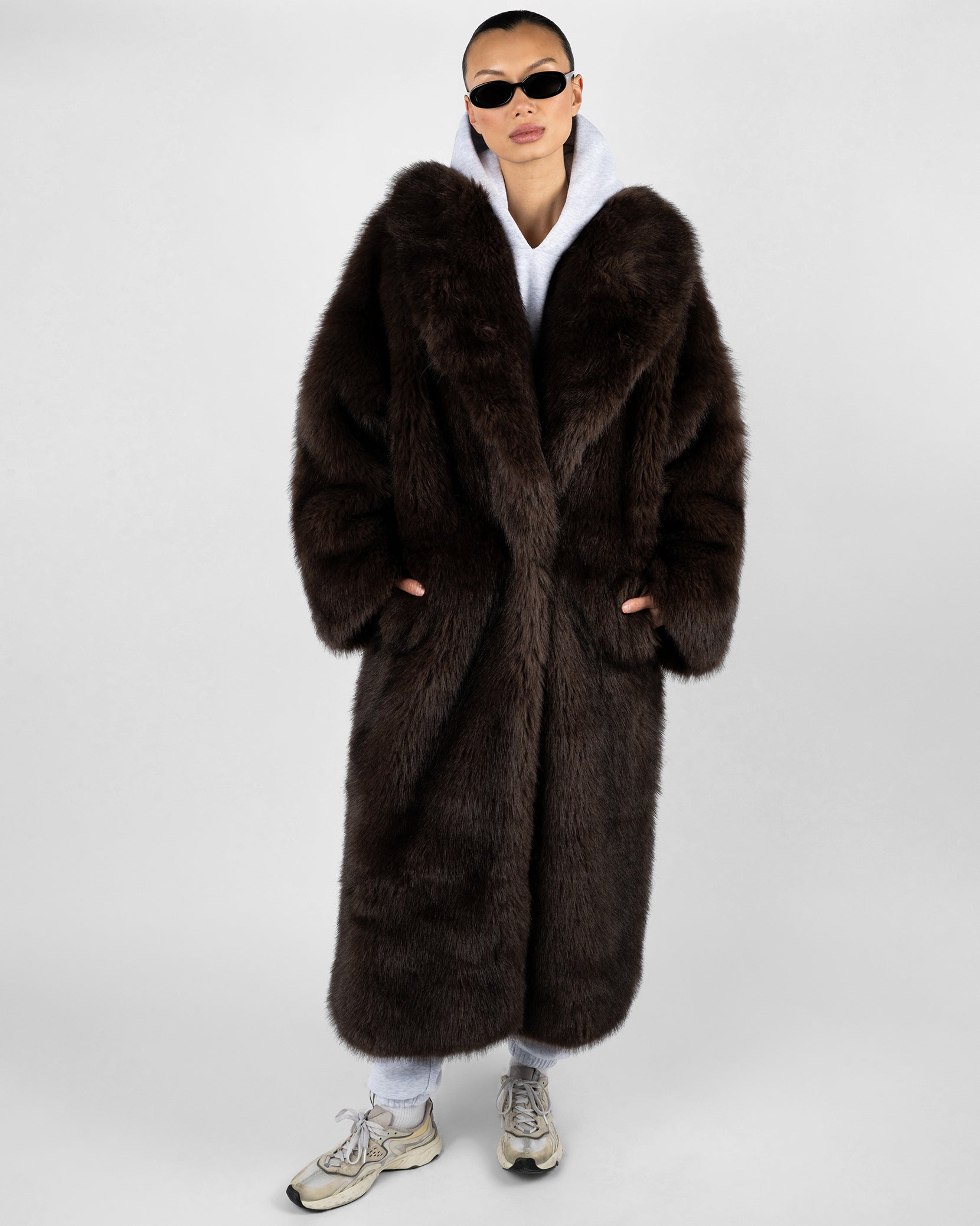 Long Faux Fur Jacket – WeWoreWhat