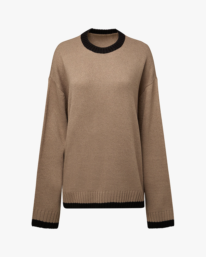 Oversized Crew Neck Sweater – WeWoreWhat - Main Image