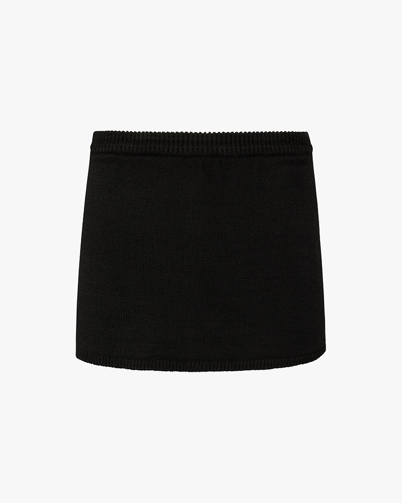 Verlet Tweed Mini Skort black M