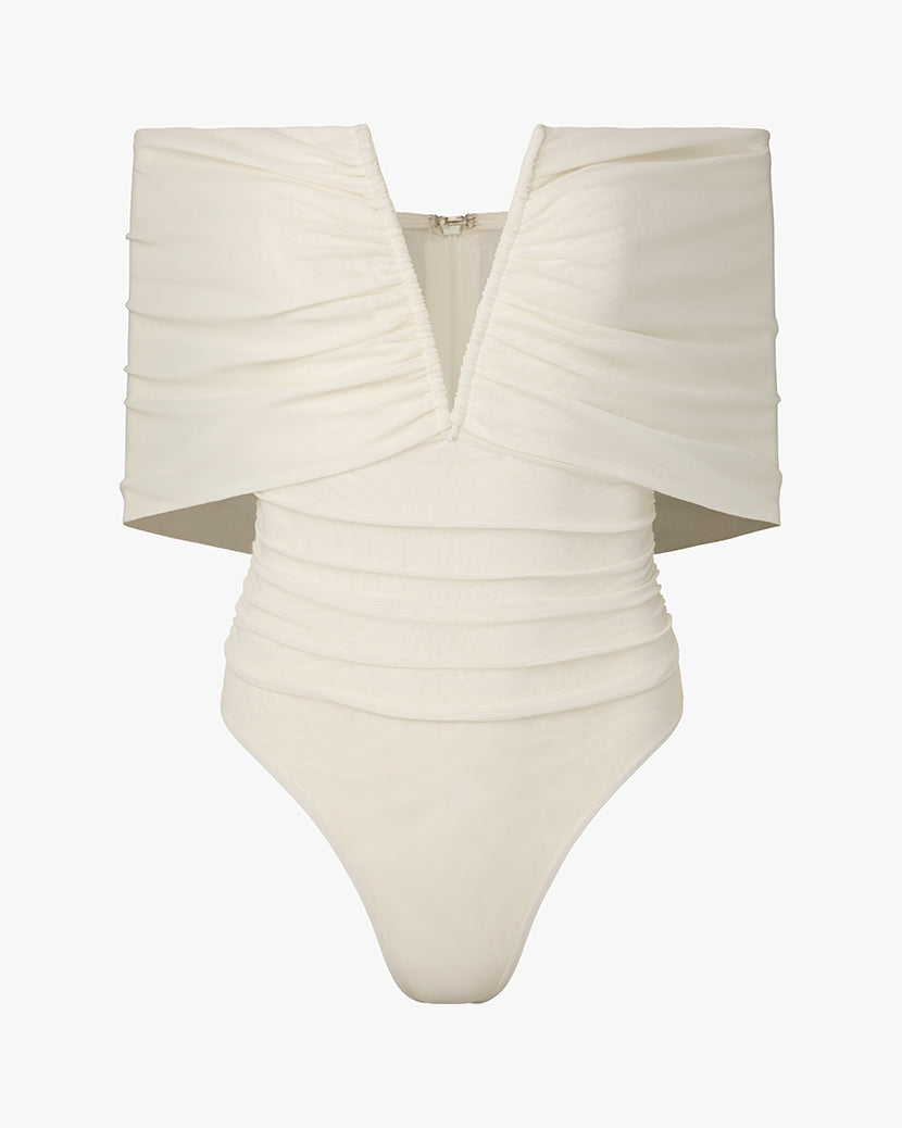 Amazon.com: NEWVISISTER Women Seamless Off Shoulder Bodysuit