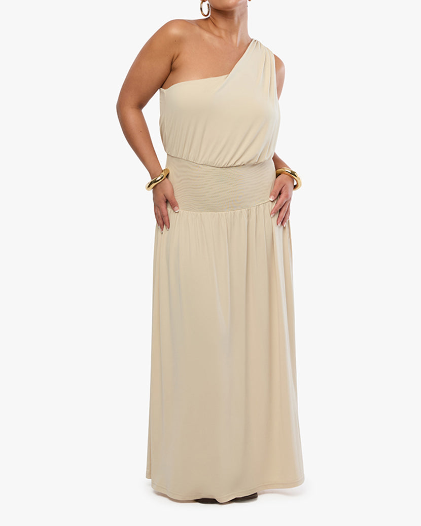 One Shoulder Maxi Dress – WeWoreWhat