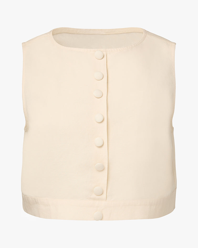 Boxy Linen Boatneck Top – WeWoreWhat