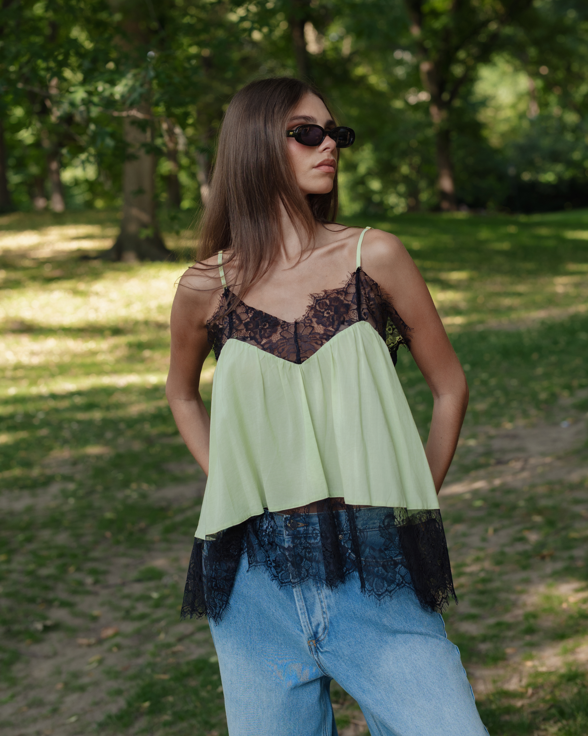 Lace Trim Cami – WeWoreWhat