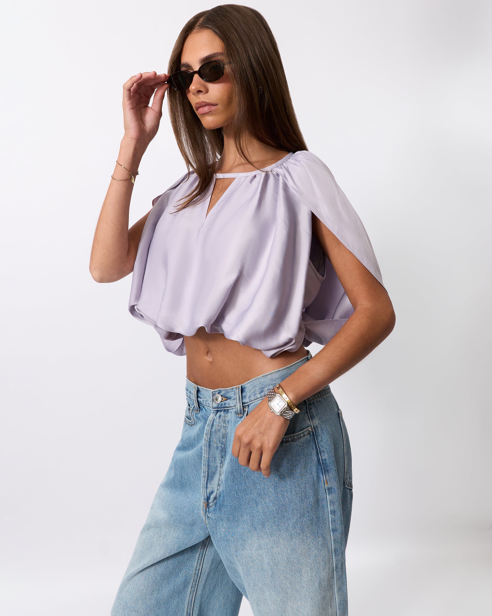 Cape Bubble Top – WeWoreWhat