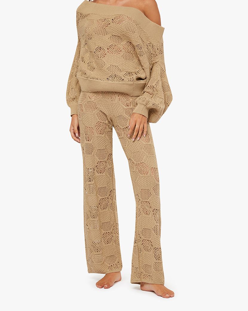 Wide Leg Crochet Pants – WeWoreWhat