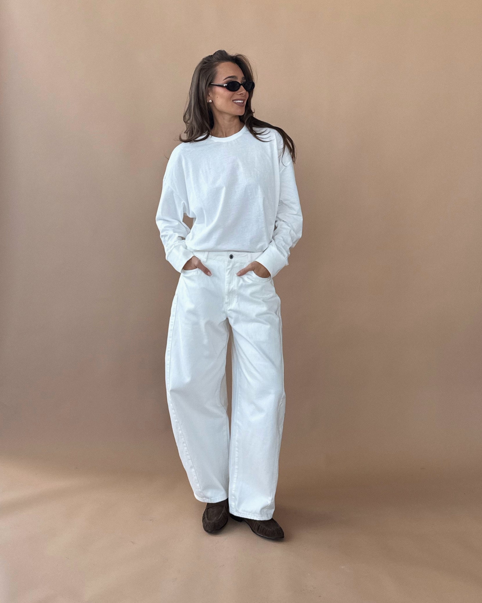 Boxy Long Sleeve Tee – WeWoreWhat