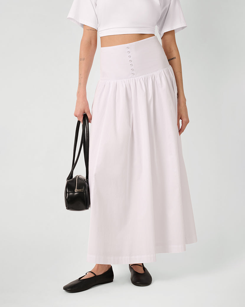 Drop Waist Maxi Skirt – WeWoreWhat