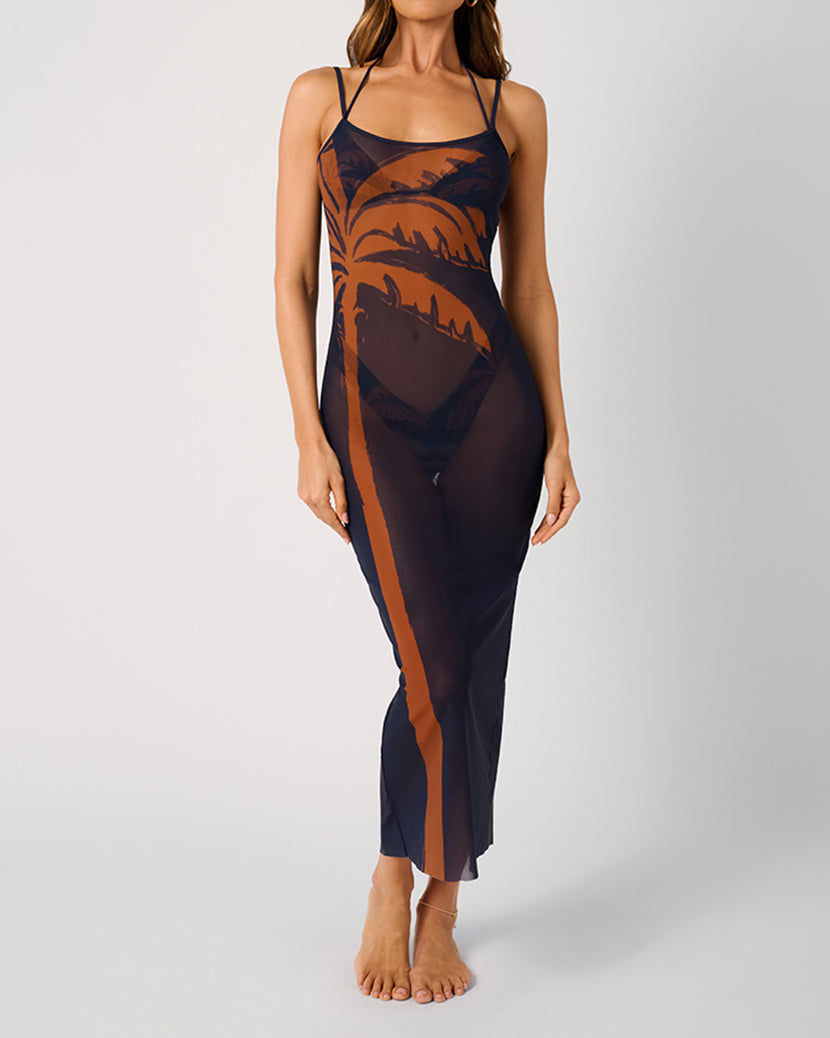 Mesh Scoop Maxi Slip Dress – WeWoreWhat