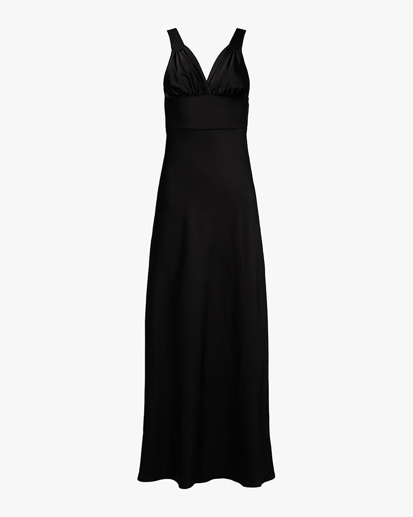 Ruched Cup Slip Maxi Dress WeWoreWhat Ruched Cup Slip Maxi Dress WeWoreWhat