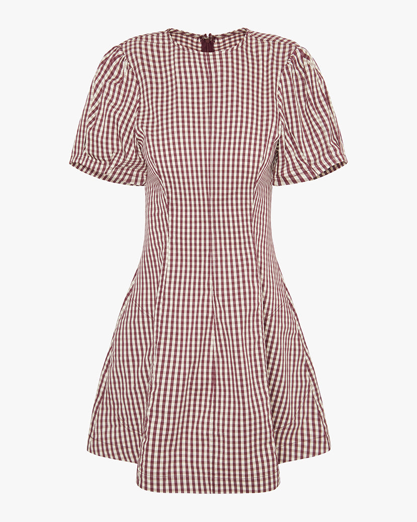 Puff Sleeve Peplum Mini Dress – WeWoreWhat