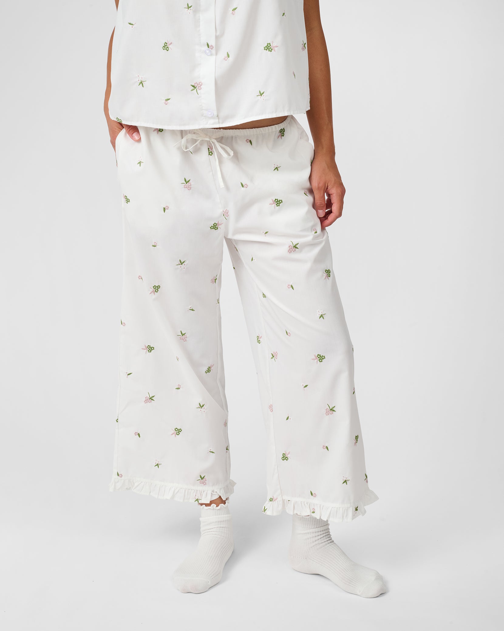 Ruffle Pull-On Pants – WeWoreWhat