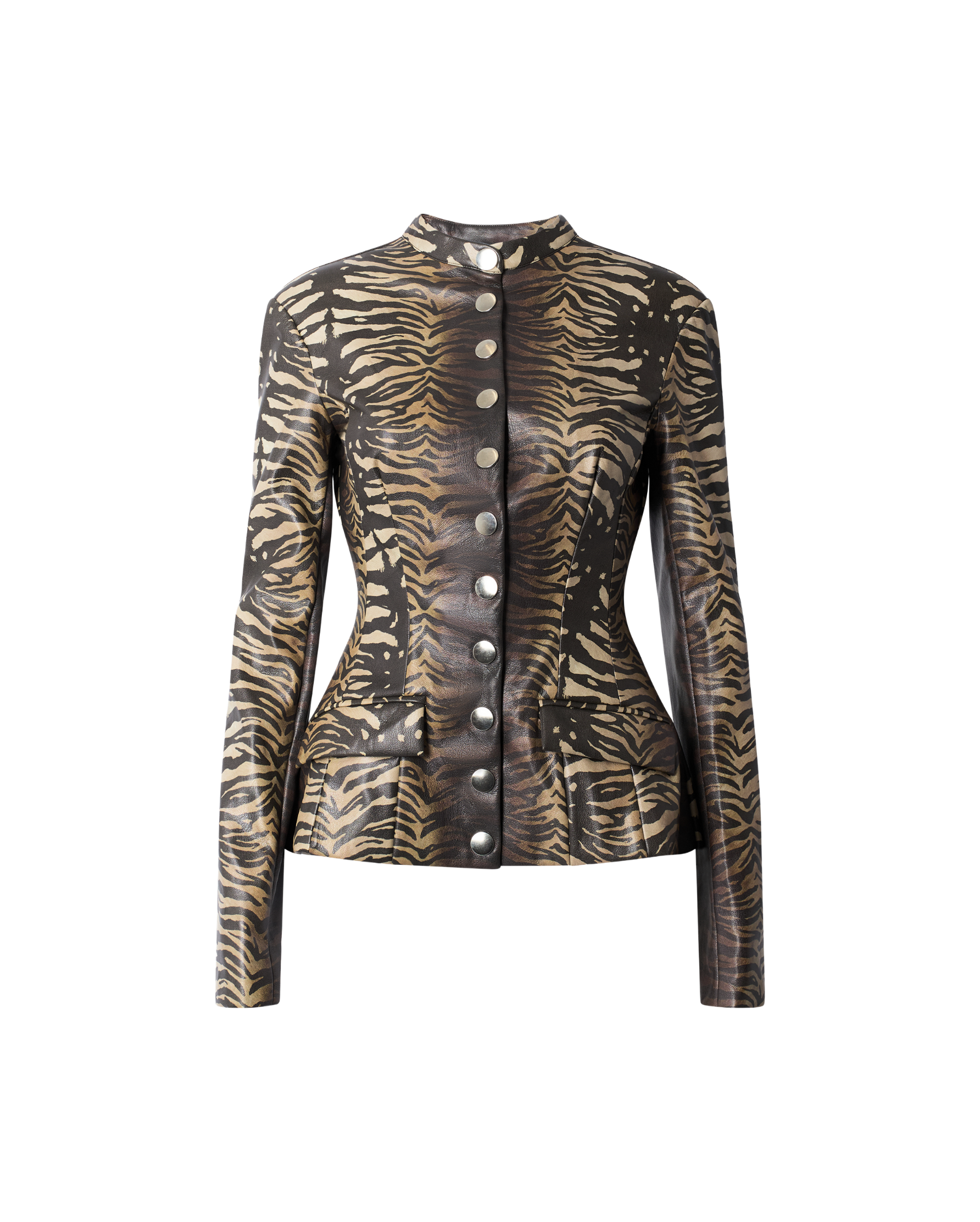 Vegan Leather Military Jacket – WeWoreWhat