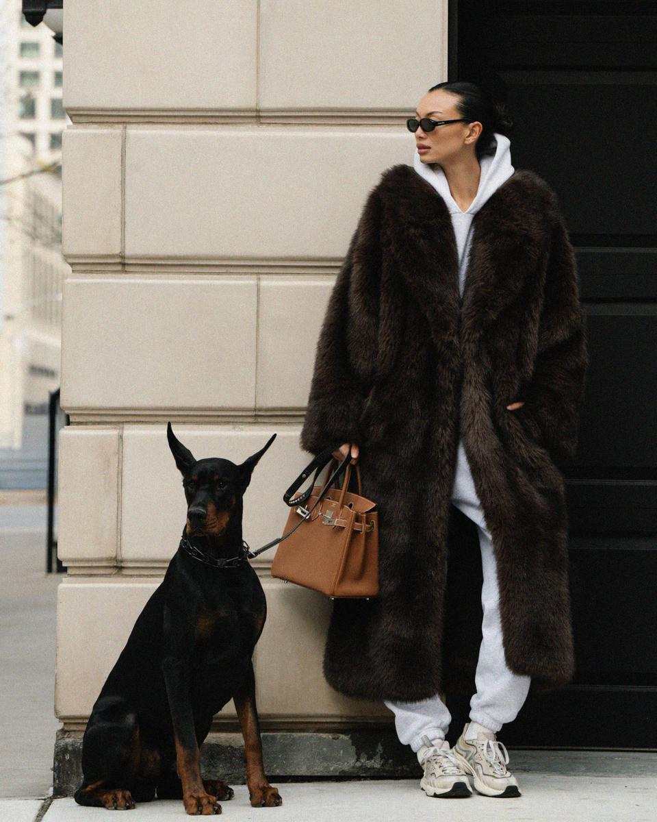Long Faux Fur Jacket – WeWoreWhat
