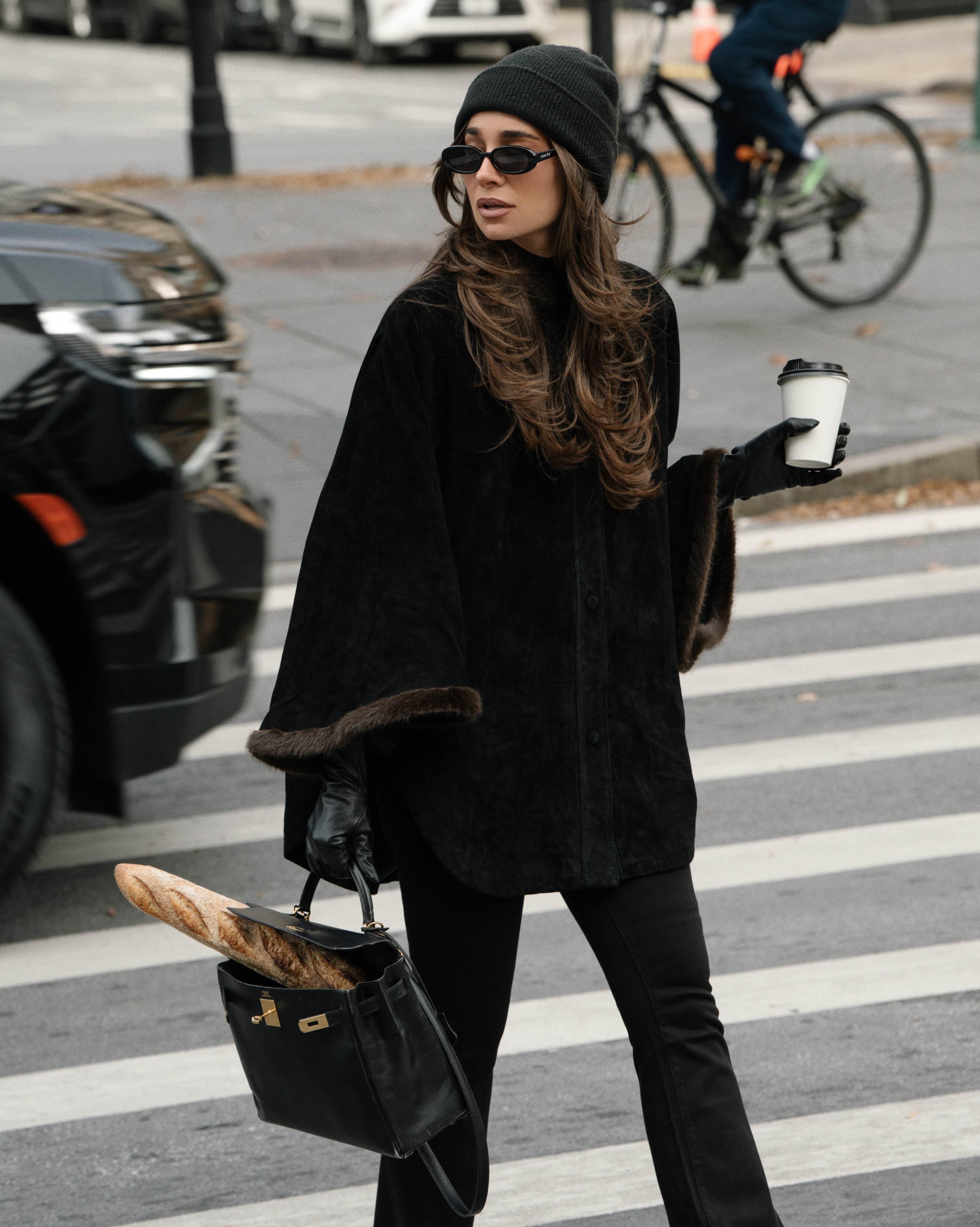 Premium Suede Poncho – WeWoreWhat
