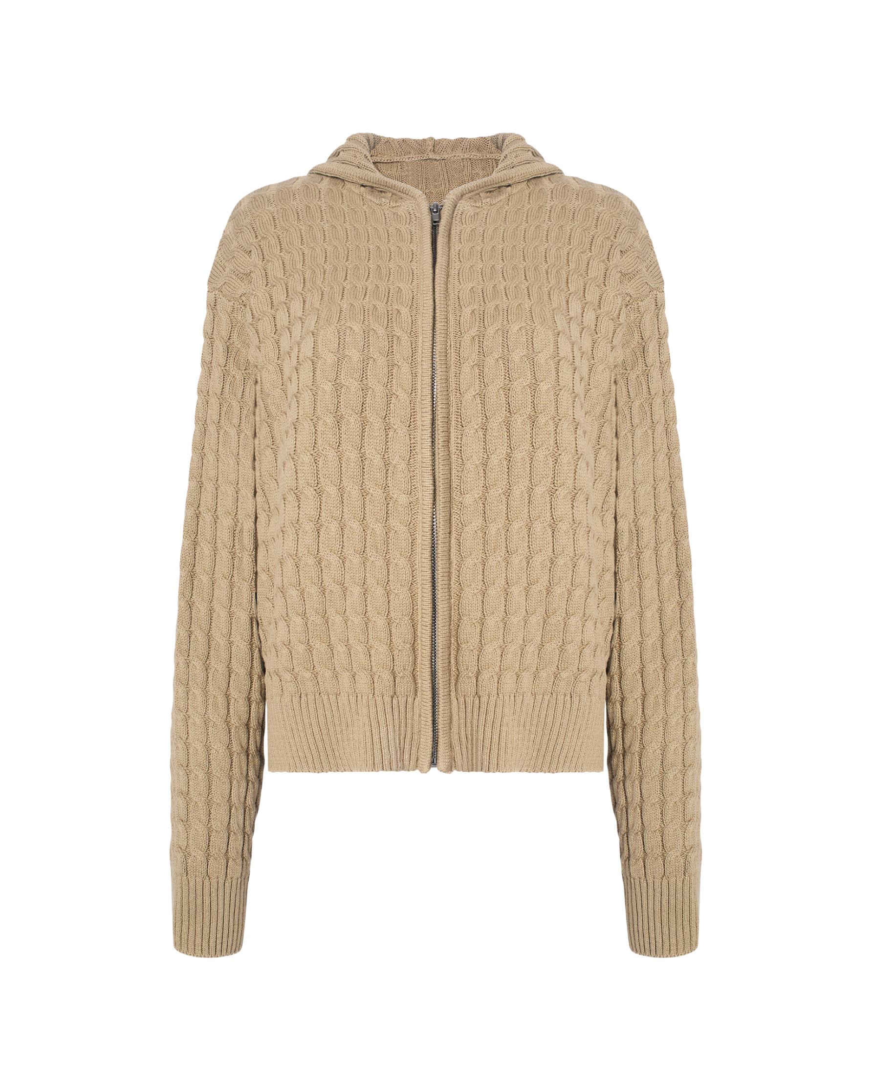 Cable Zip Front Hoodie – WeWoreWhat