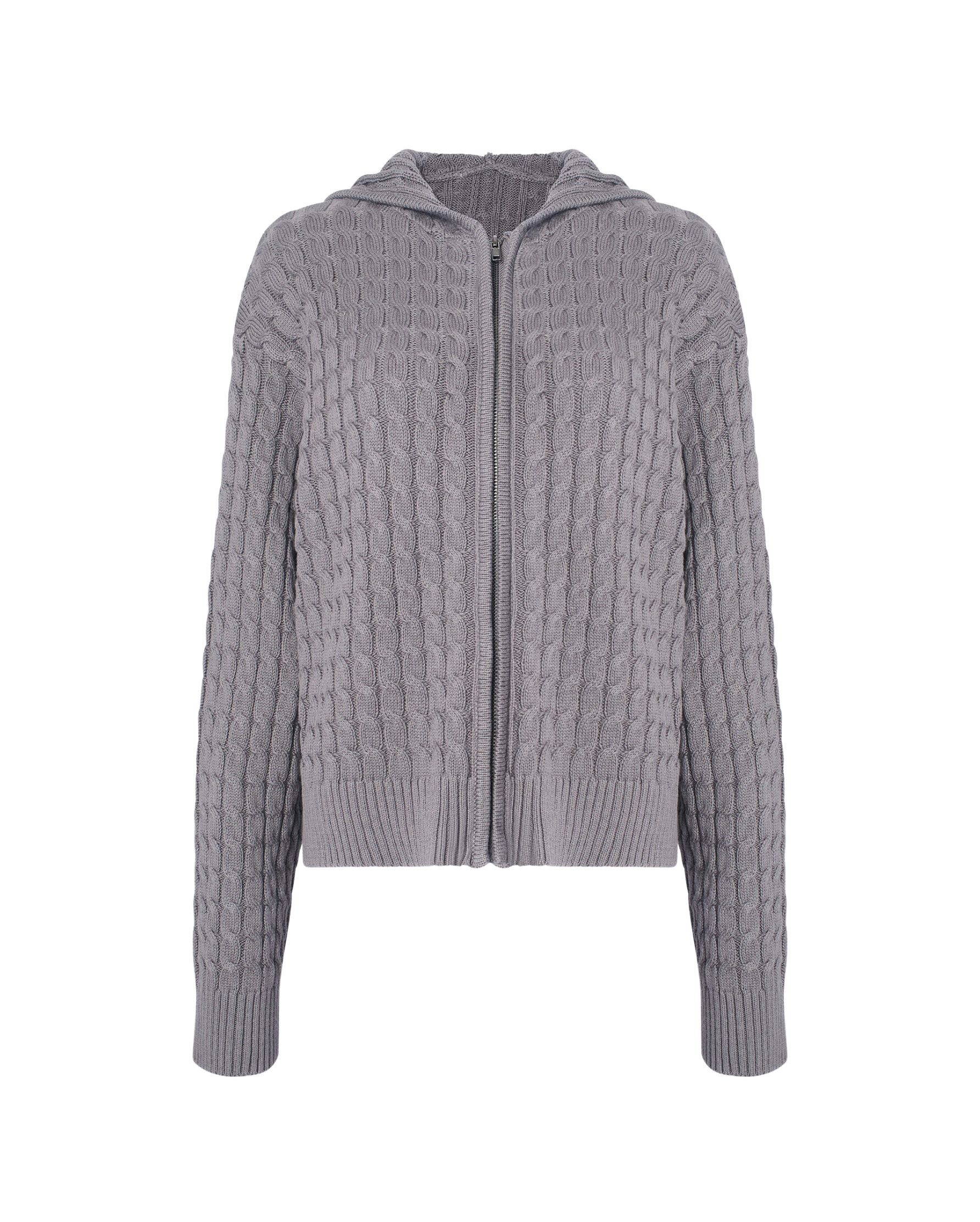 ウィークカバー　075/092 Cable Zip Front Hoodie – WeWoreWhat