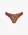 Light Brown/Scarlet