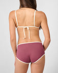 Plum/Antique White