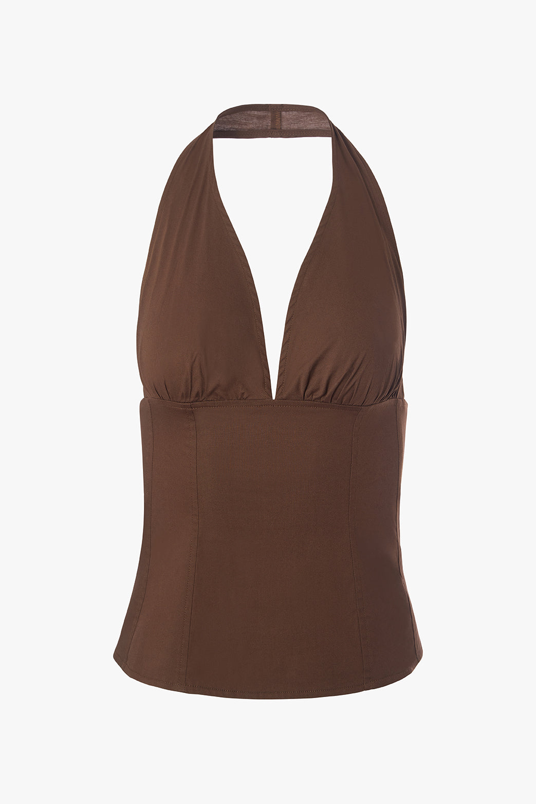 売れ筋商品|||ウィ ウォー ワット カットソー トップス レディース Women's Halter Neck Corset Top Ivory Halter Neck Corset Top – WeWoreWhat