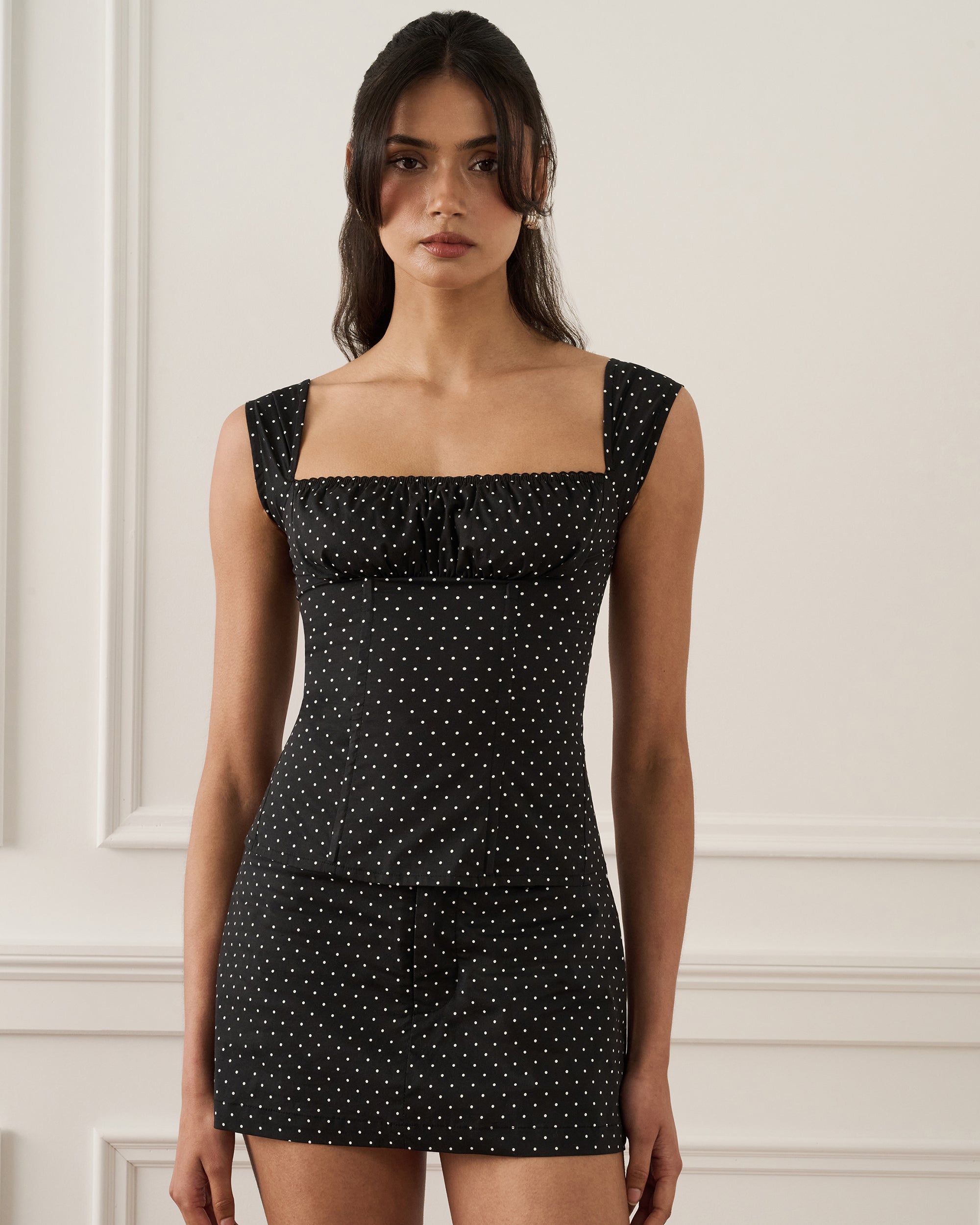 Cap Sleeve Ruched Cup Corset – WeWoreWhat