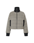 Plaid Puffer Jacket