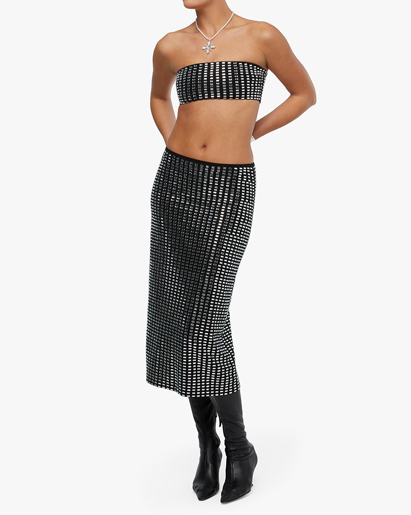 スカート Y-3 FW25 'W wire skirt' midi skirt (JV6782 BLACK) Y-3 Wire Skirt JV6782 – reVOLVER Ibiza