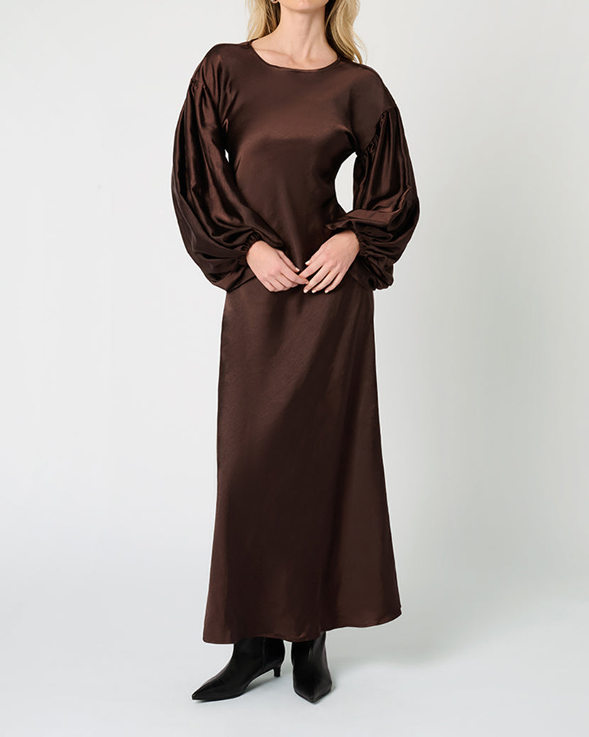 Balloon Sleeve Maxi Dress WeWoreWhat Balloon Sleeve Maxi Dress WeWoreWhat