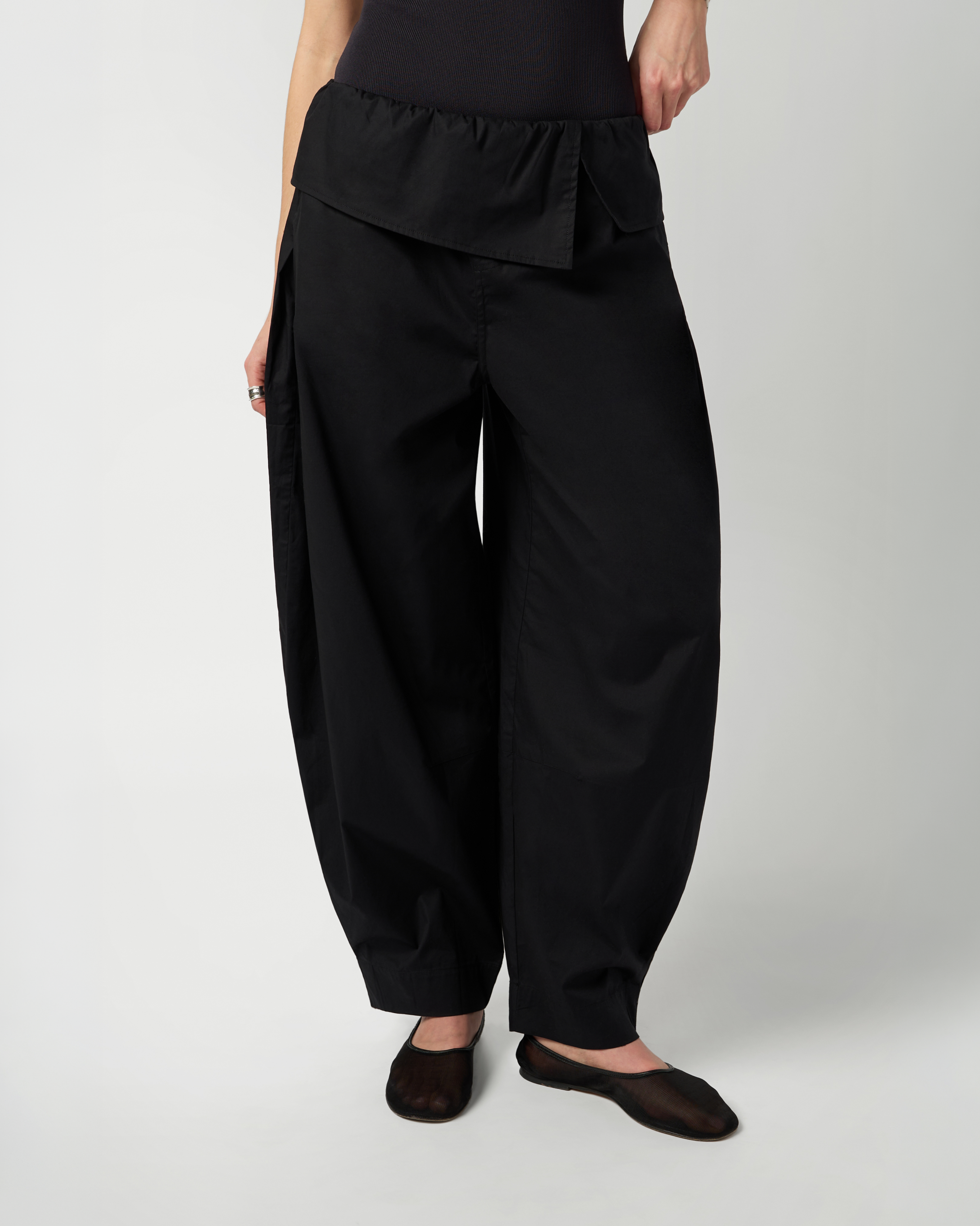 Pull On Fold Over Pant – WeWoreWhat
