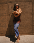 Maroon/Blue Jean