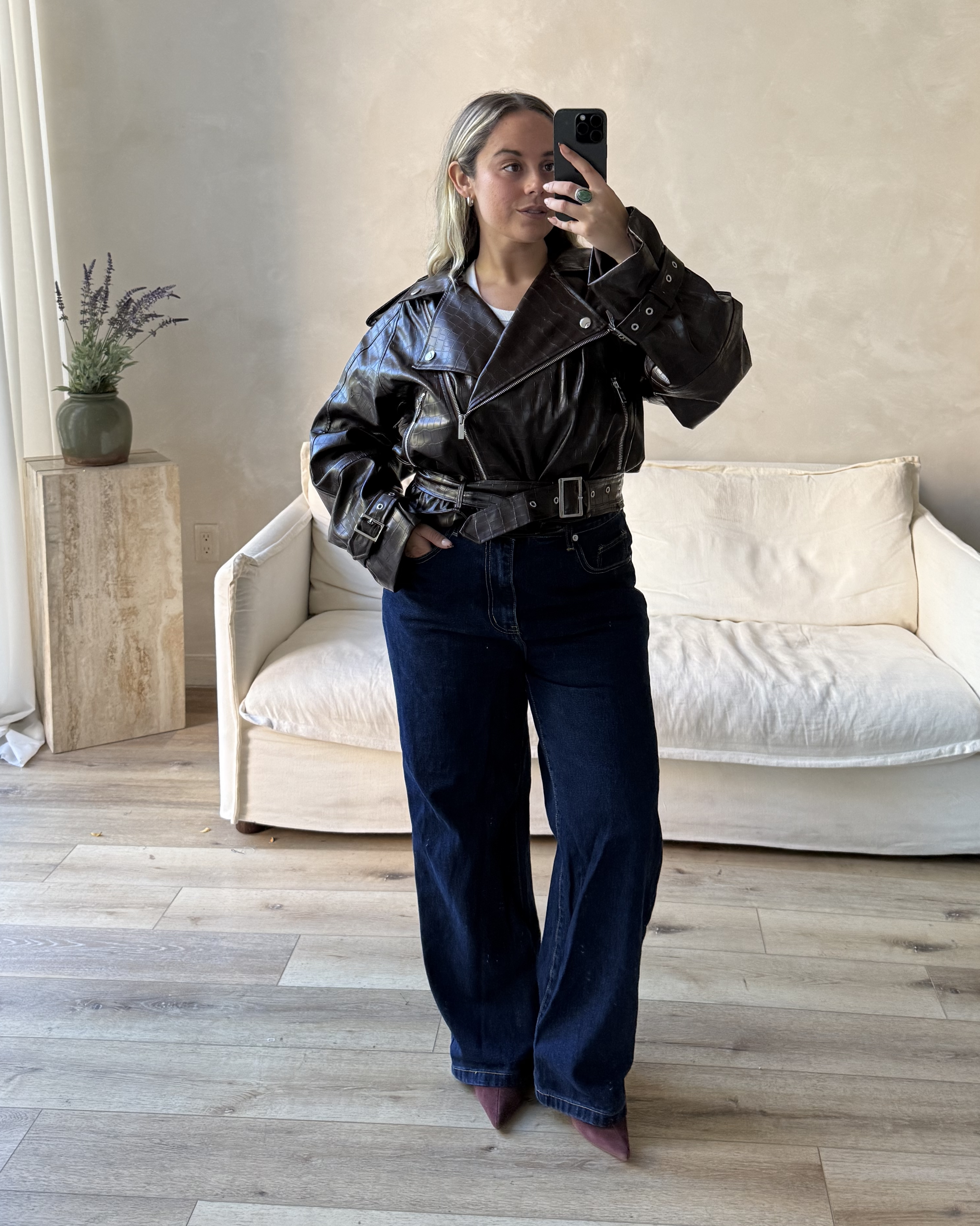 Cropped Moto Jacket – WeWoreWhat Cropped Moto Jacket – WeWoreWhat