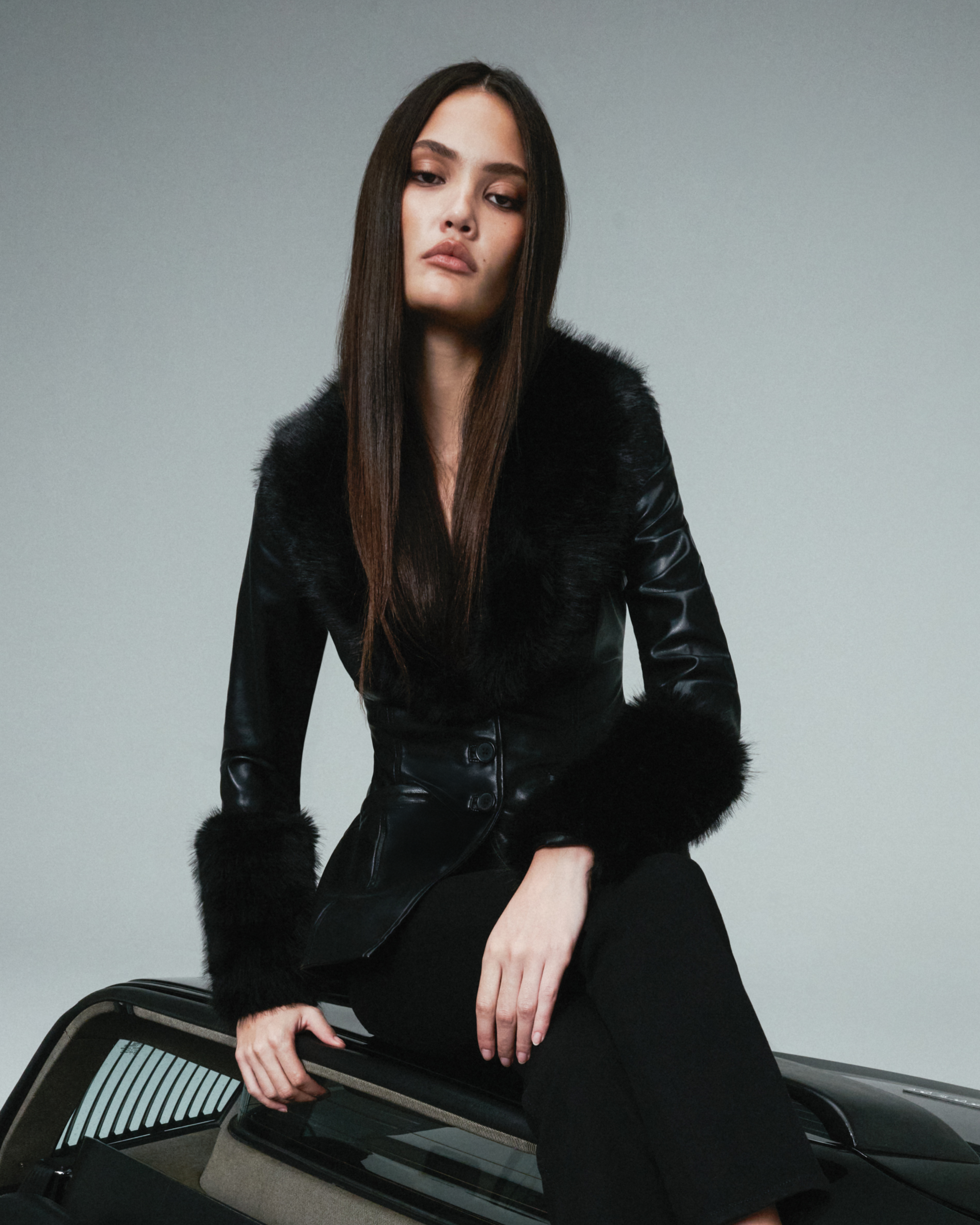 Fur Collar Jacket – WeWoreWhat