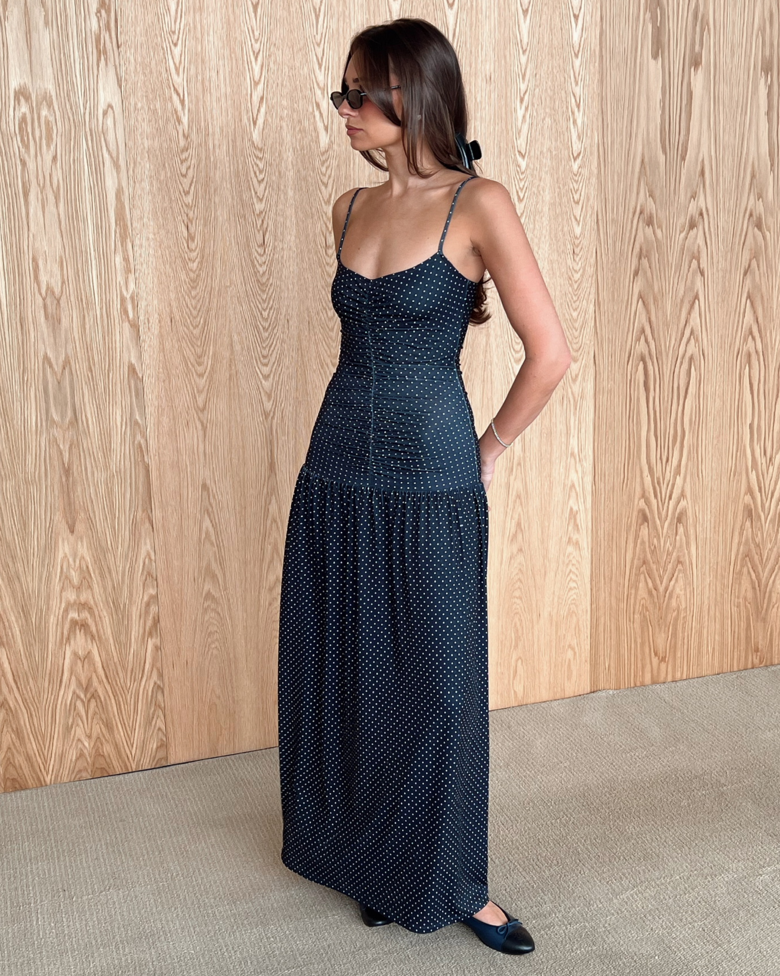 Ruched Front Scoop Maxi Dress – WeWoreWhat