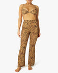 Tan Tiger Print