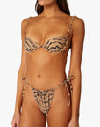 Tan Tiger Print