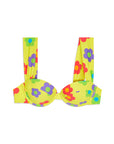 Claudia Retro Daisies Bikini Top