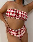 Cherry Red White