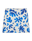 Abstract Leaves Tube Mini Skirt