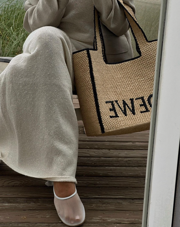 Summer Accessories Round-up: Mesh shoes and Raffia Tote Bags