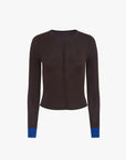 Coffee/Royal Blue