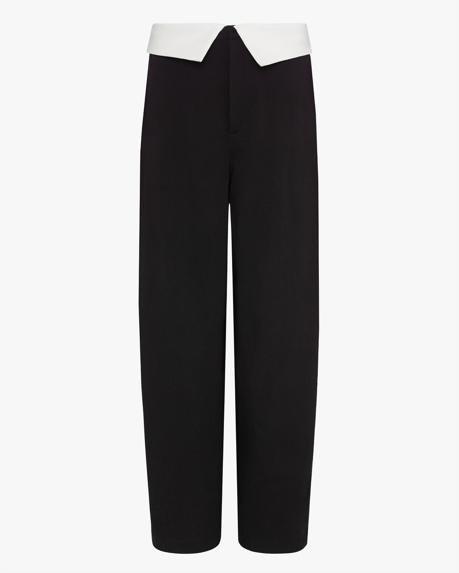Fold-Over Waist Trouser – WeWoreWhat