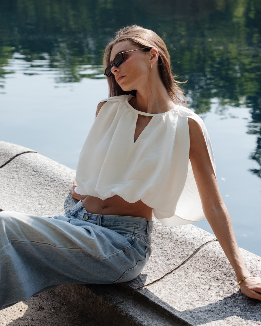 Cape Bubble Top – WeWoreWhat