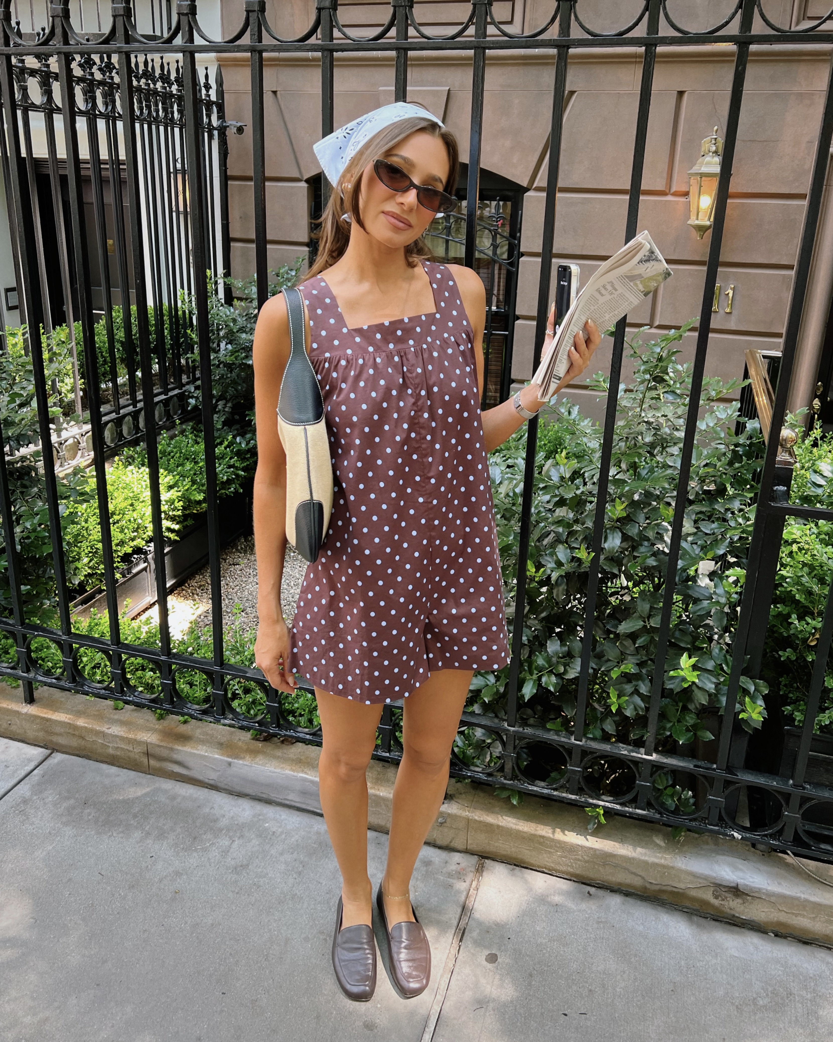 Square Neck Romper