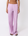 Lavender/White