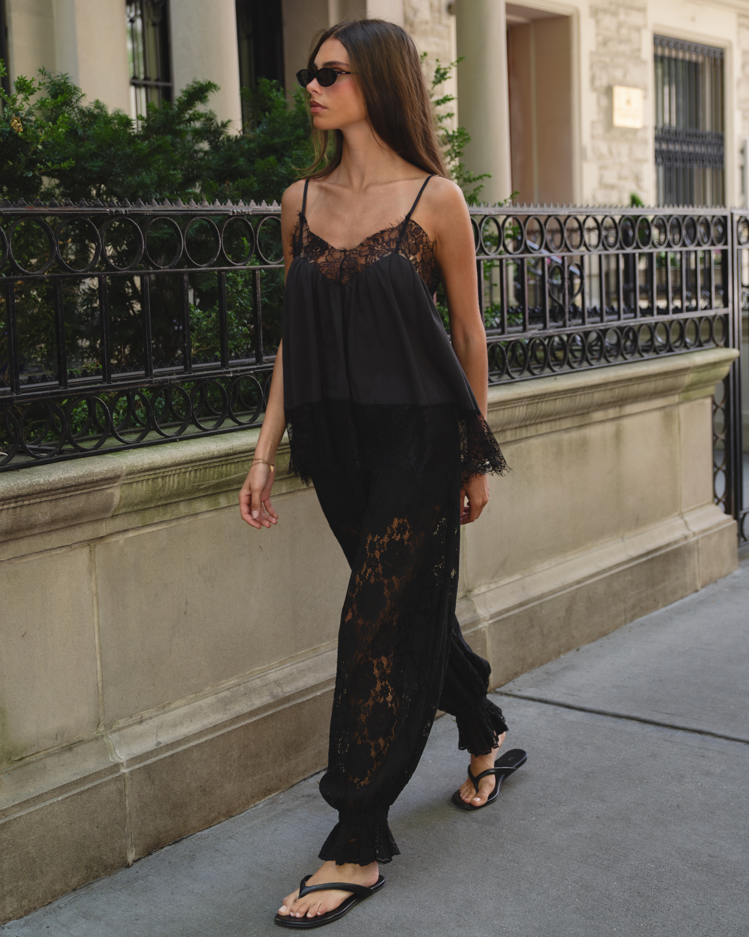 Balloon Lace Trouser